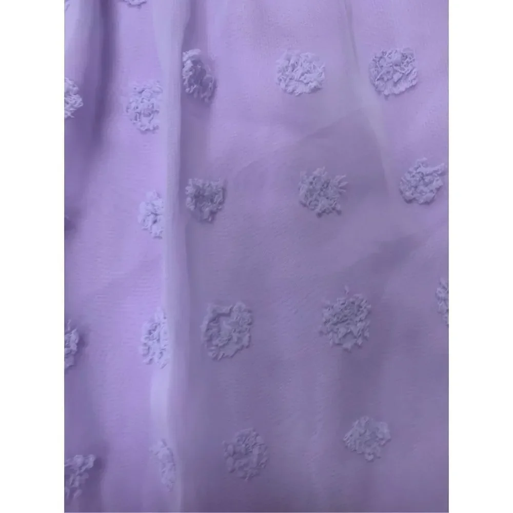 Lavender Babydoll Blouse - Picture 5 of 8